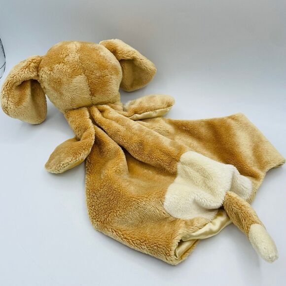 GUND Plush Stuffed Puppy Dog Lovey SPUNKY HUGGYBUDDY Satin Blanket for Baby - Picture 4 of 6